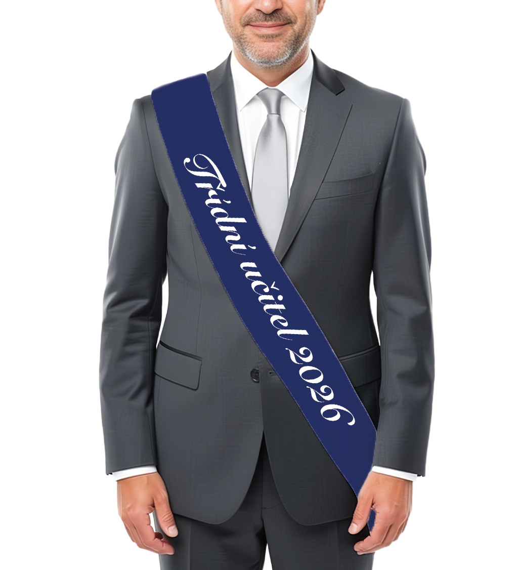 Třídní učitel 2026 – elegantní šerpa