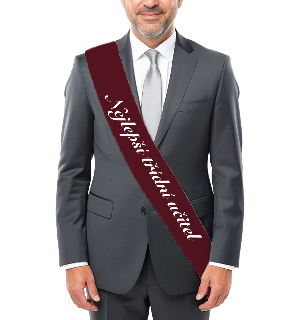 Nejlepší třídní učitel - šerpa