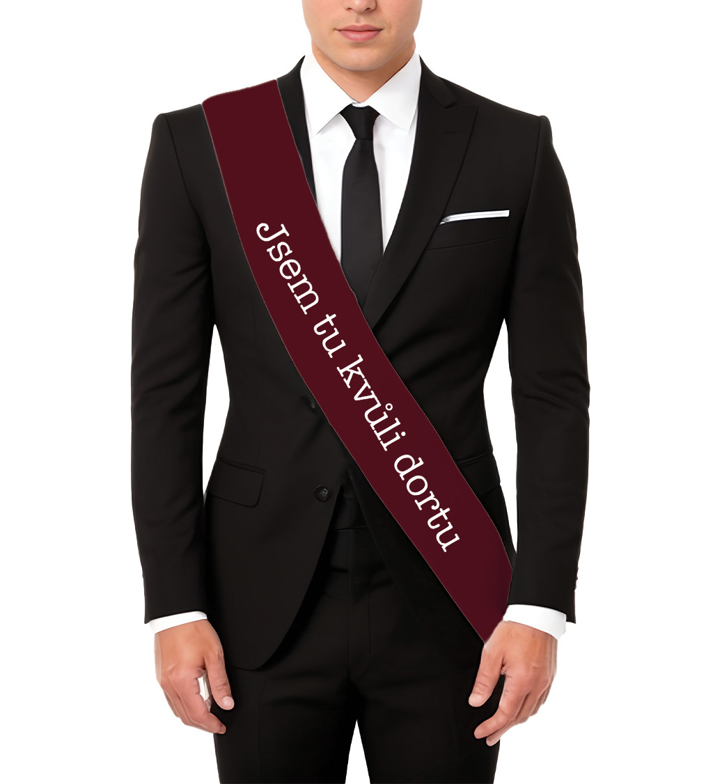 Jsem tu kvůli dortu - šerpa