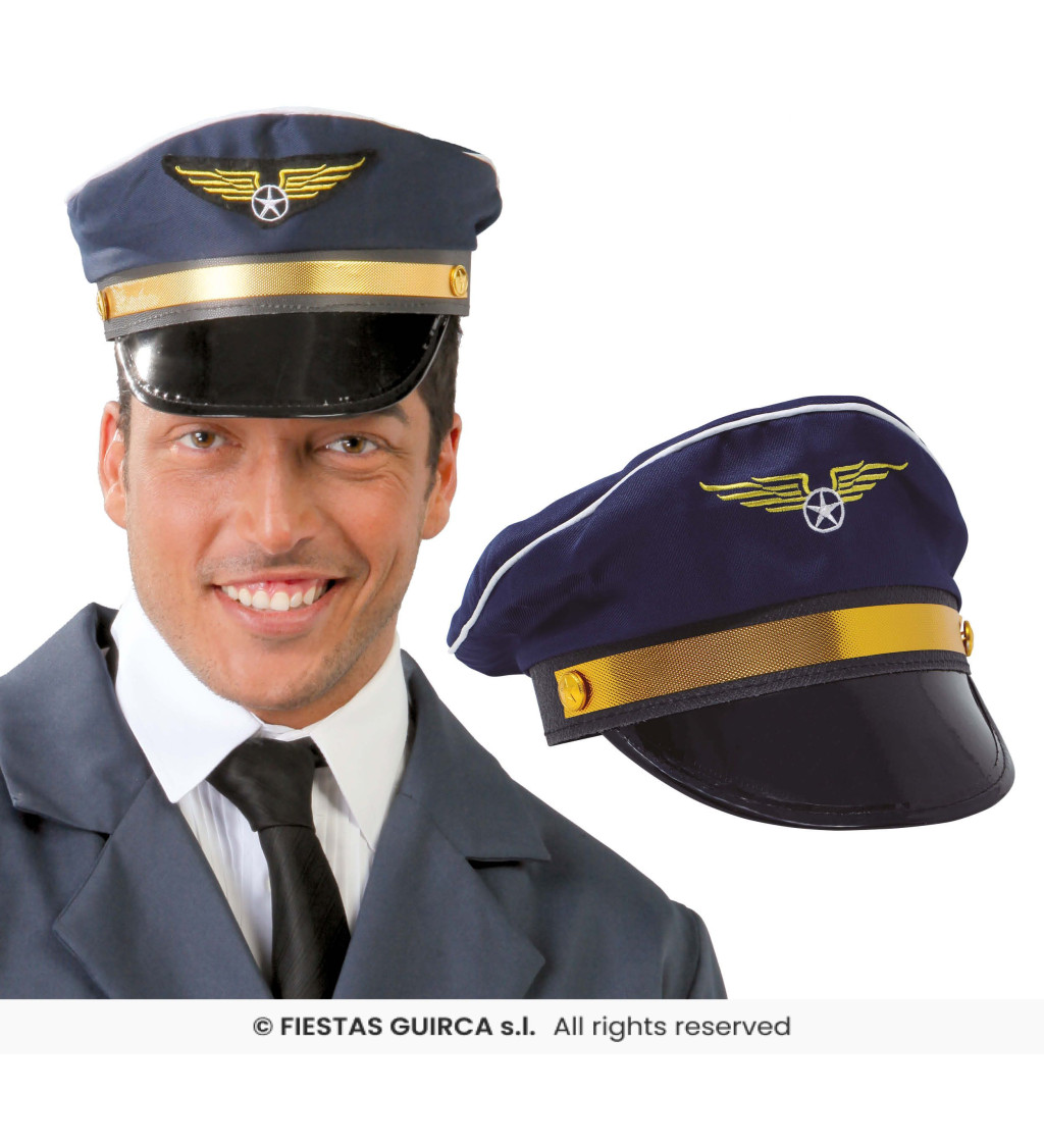 Čepice pro pilota