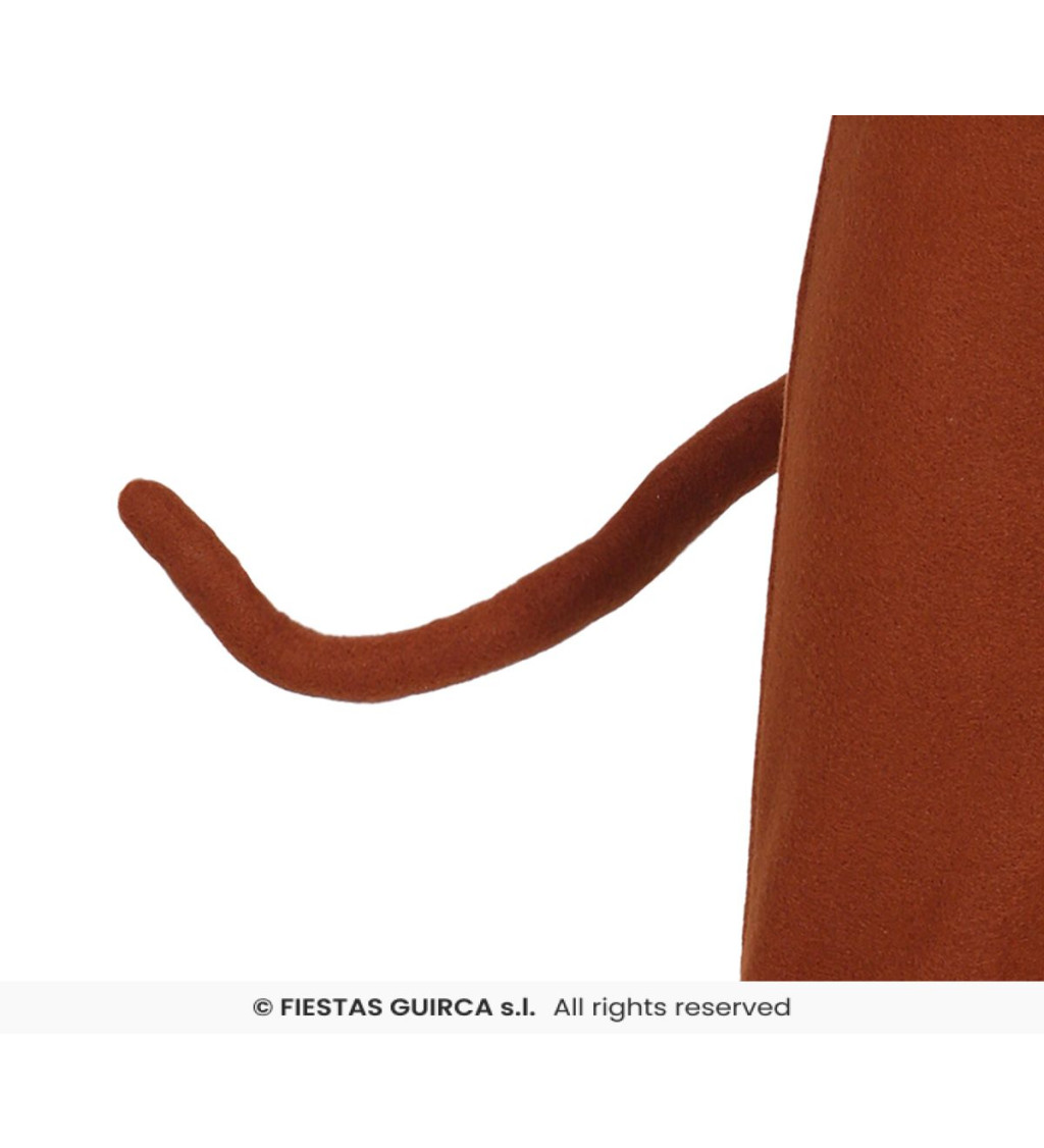 Dětský kostým opička – overal s kapucí