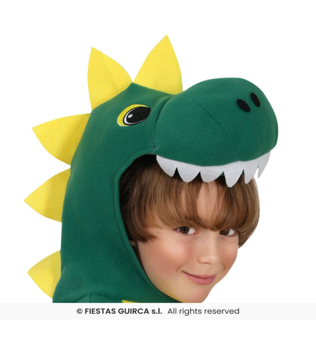 Dětský kostým dinosaura s kapucí
