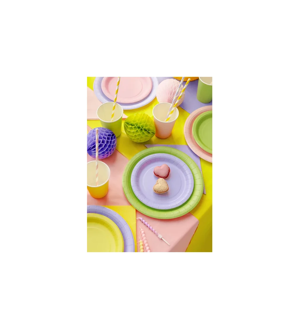 Levandulové talířky - 6 ks