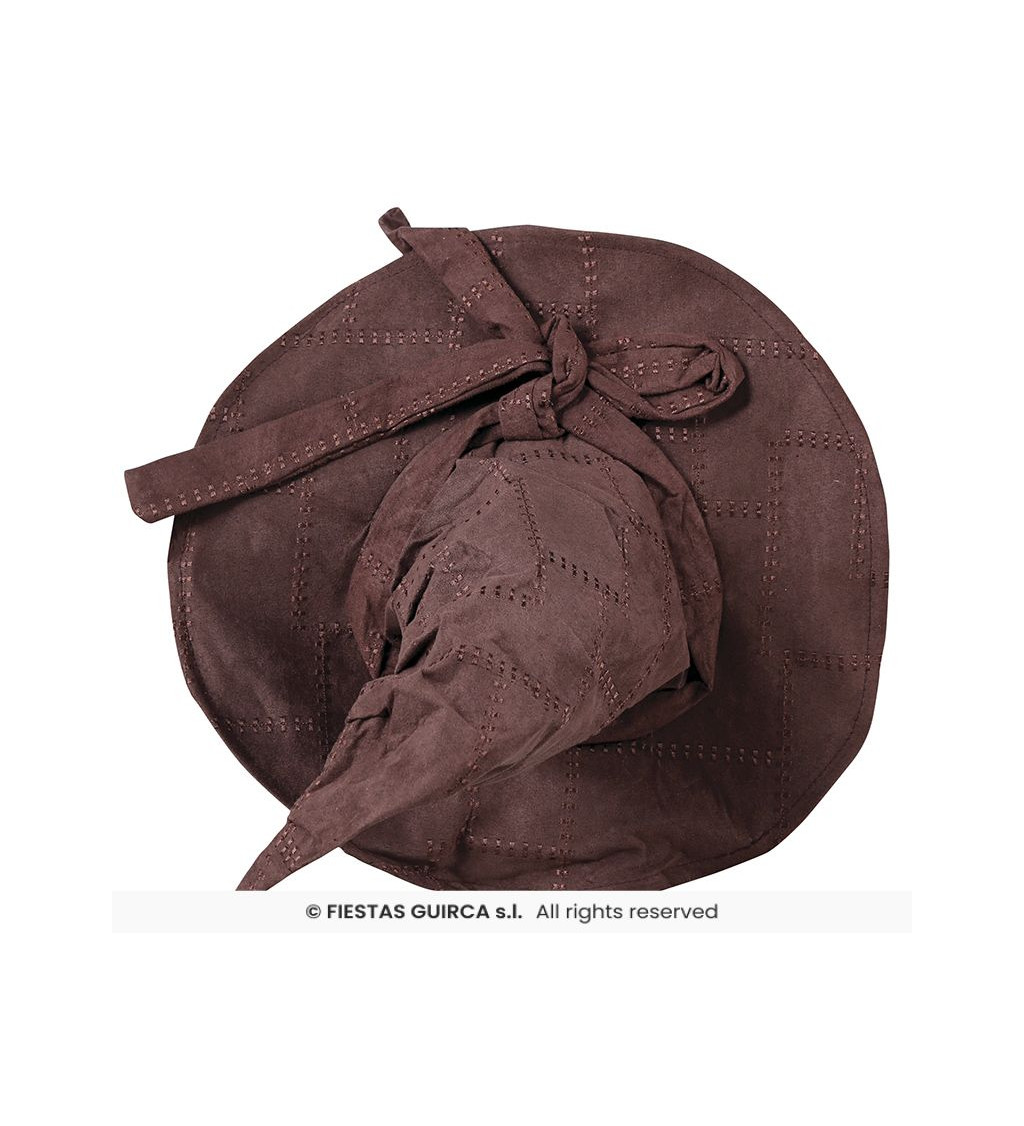 Kouzelnický klobouk pro děti – hnědý