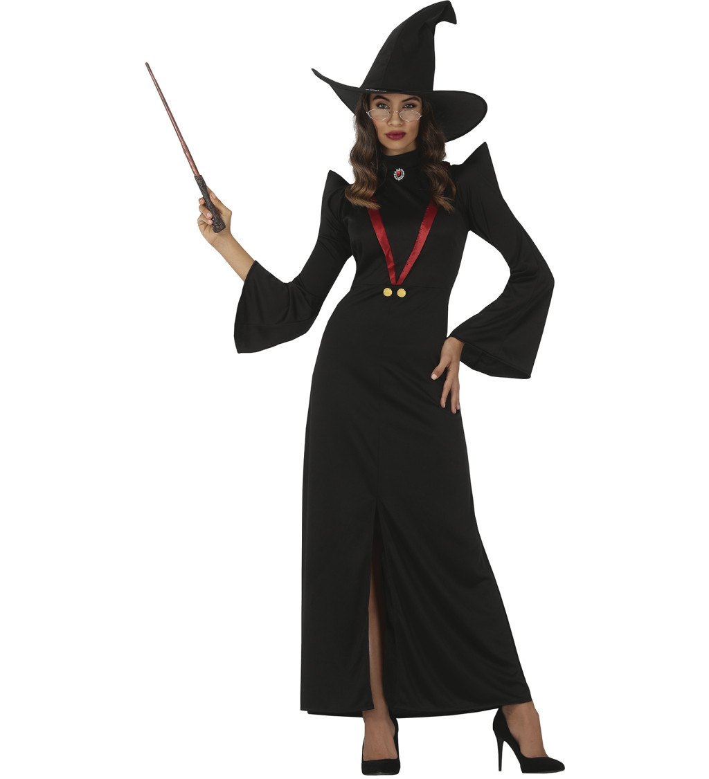 Dámský kostým „Čarodějnice ředitelka“