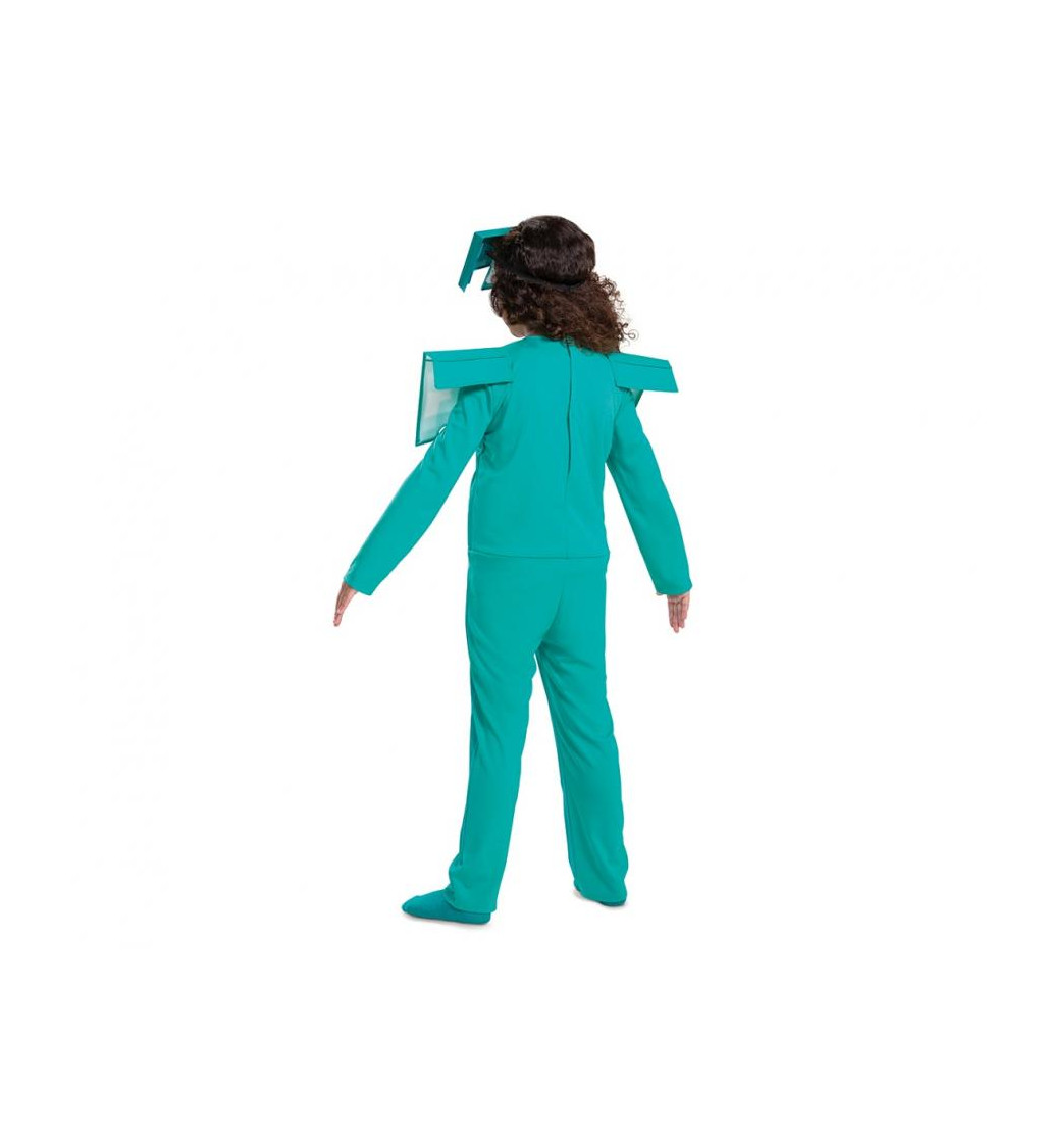 Minecraft – kostým diamantová zbroj pro děti