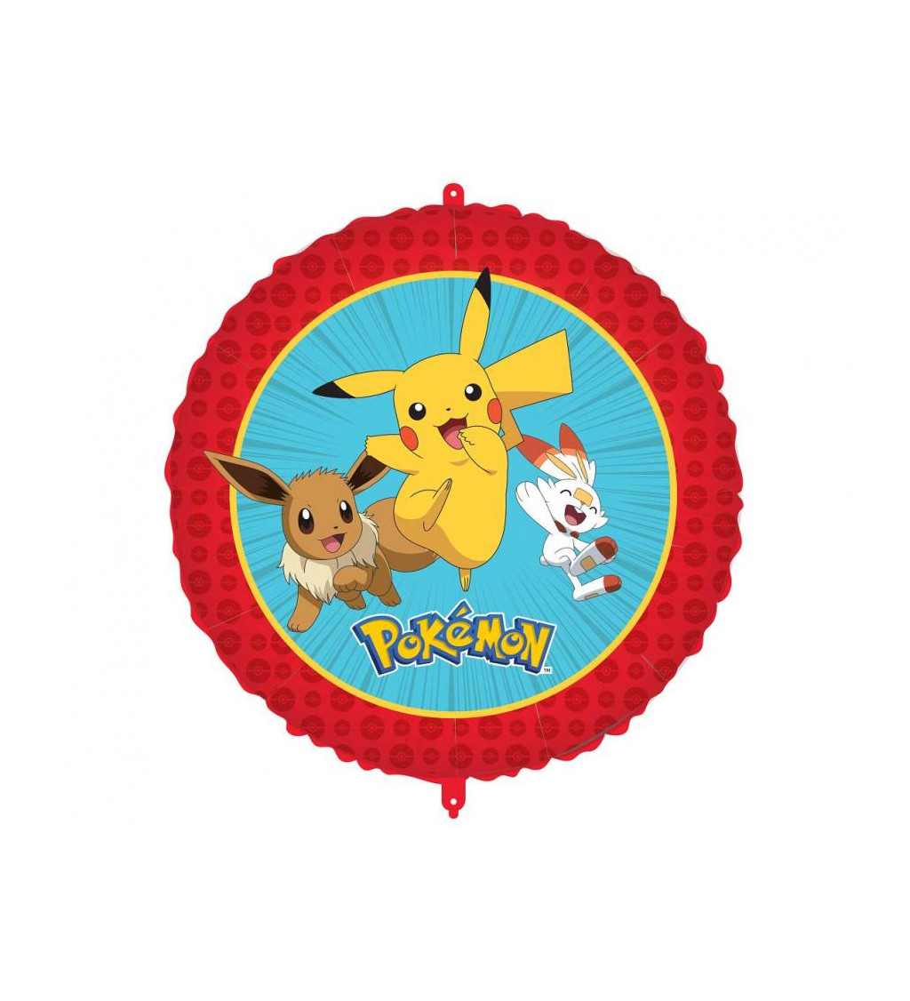 Fóliový balónek Pokémon