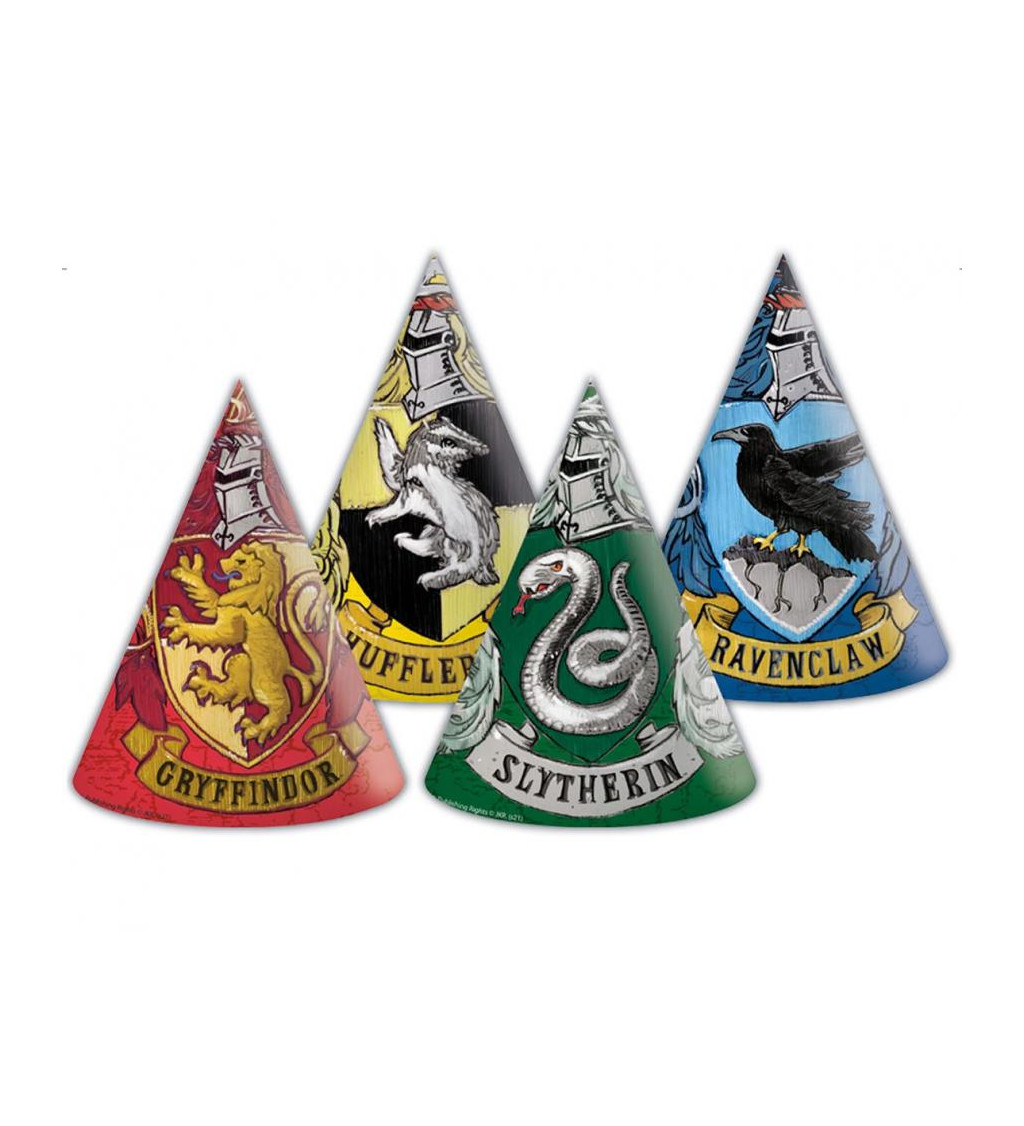 Harry Potter Hogwarts Houses – párty čepičky