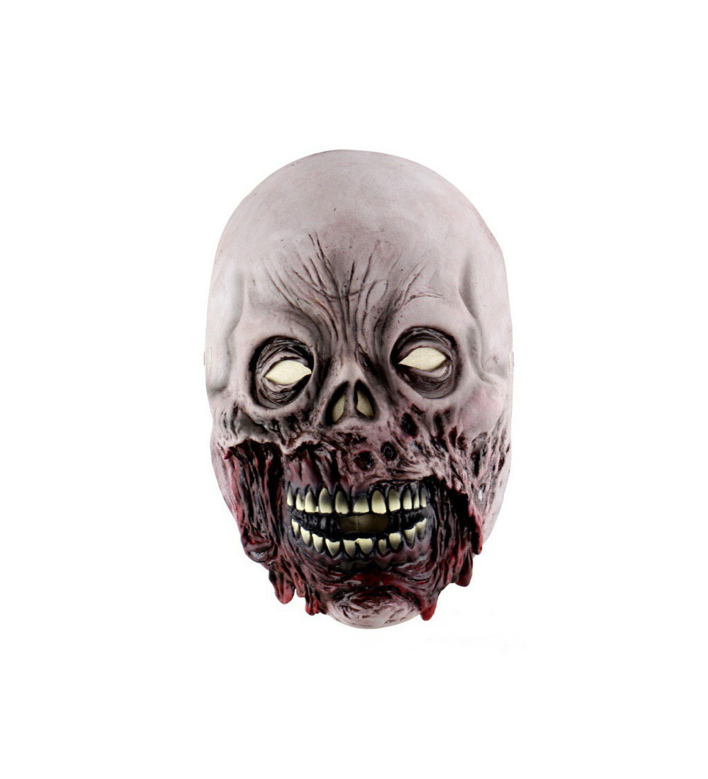 Zombie maska - s rozpadlými ústy