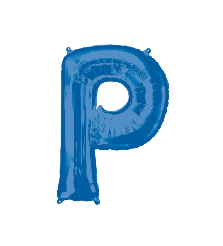 Fóliový balónek - modré  P