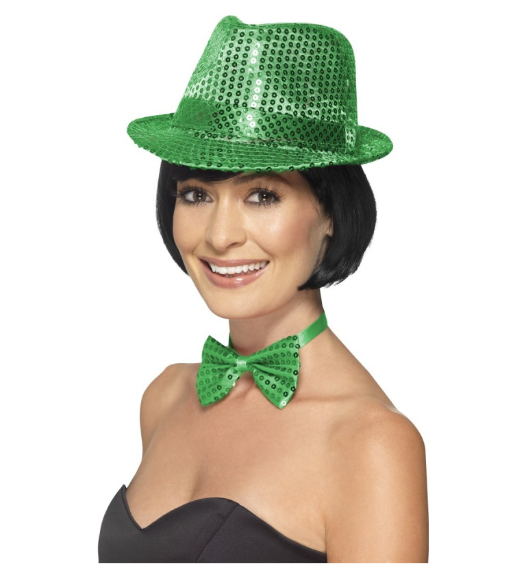 Disco klobouček - zelený