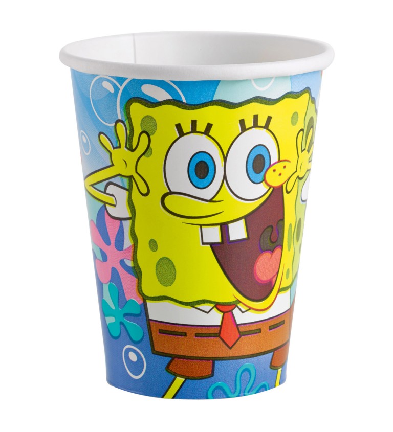 Kelímek Sponge Bob - 8 ks