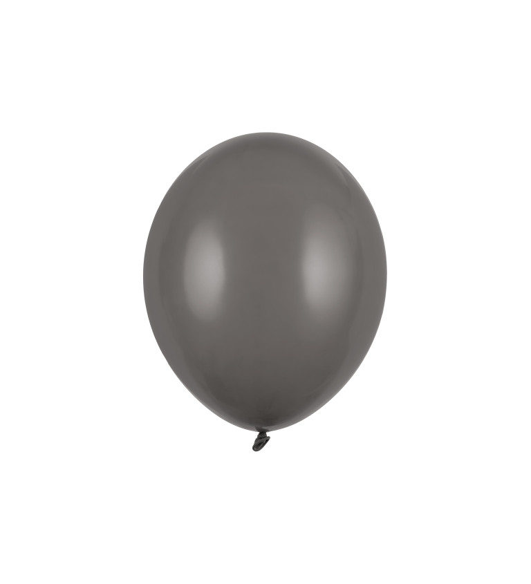 Balónky šedé latexové