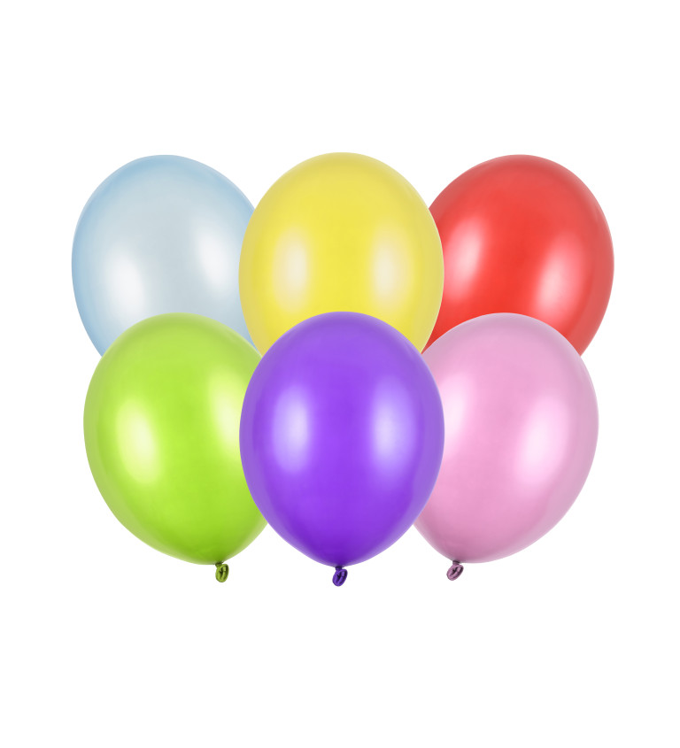 Latexové balónky - mix barev - 50 kusů