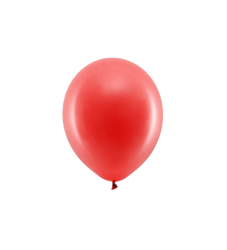 Balónky - Pastelovo-červené