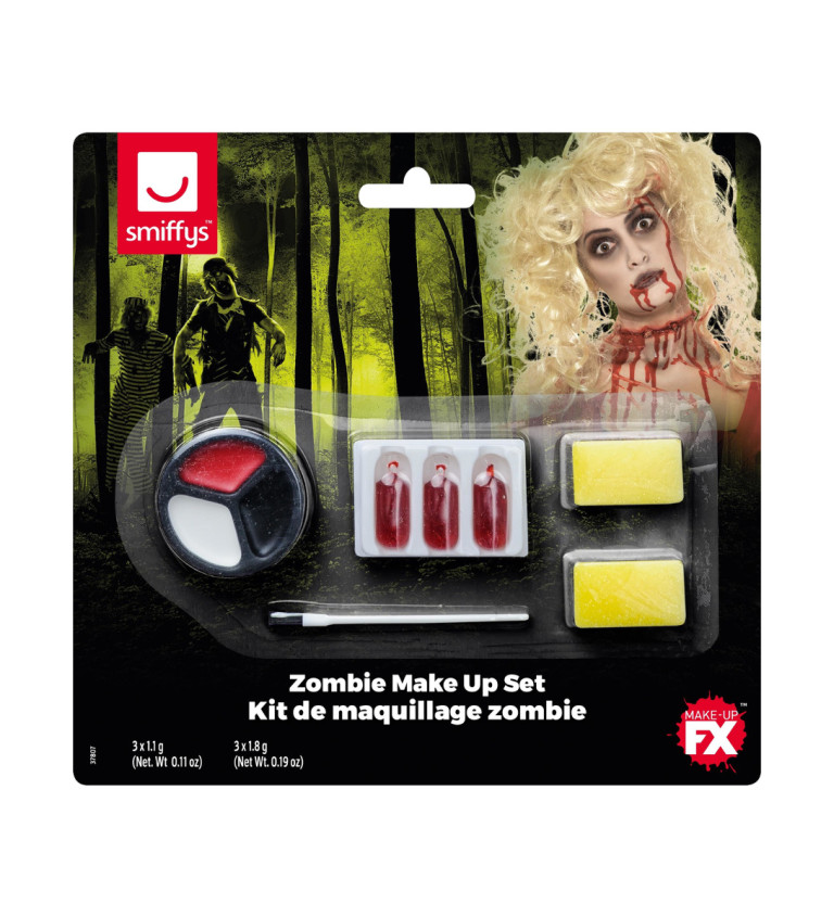 Set makeup - Zombie