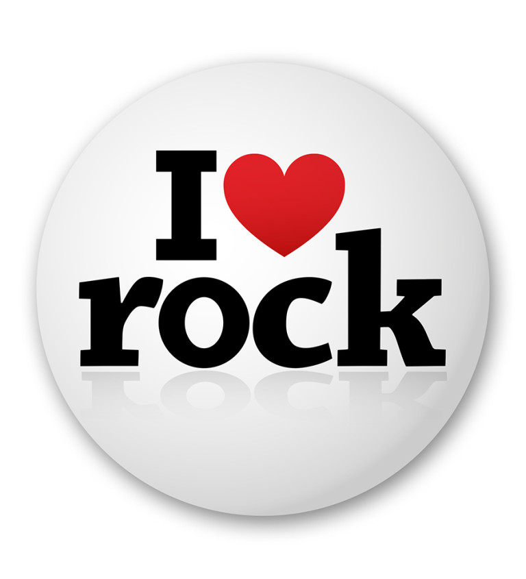 I love rock - Placka