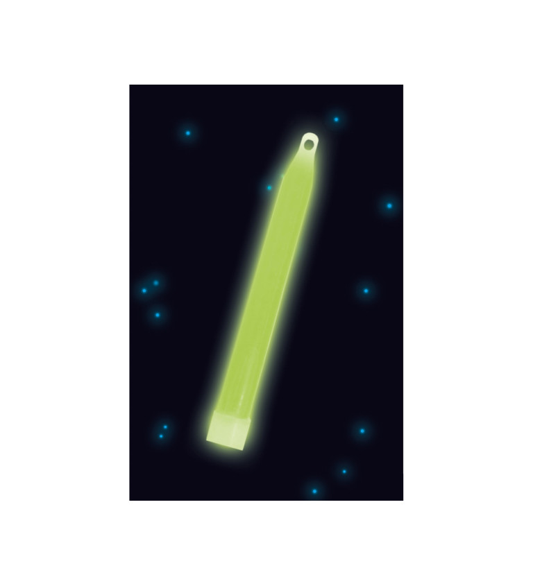 Svítící zelená tyčka