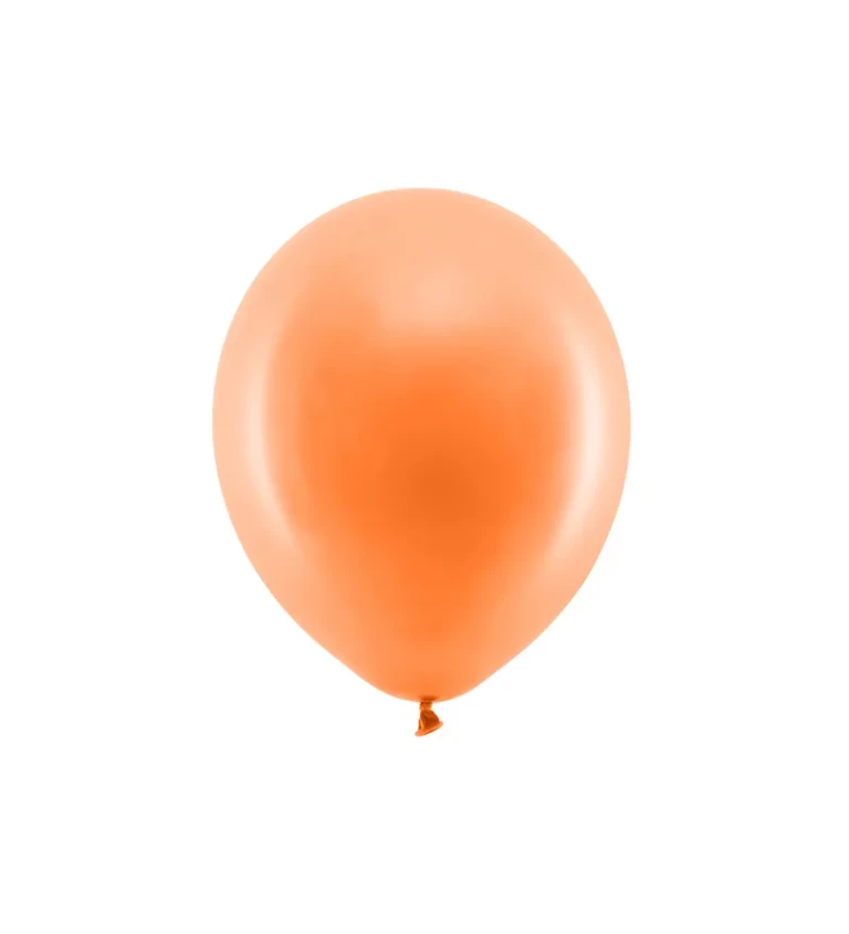 Latexové balónky - oranžové rainbow 100ks