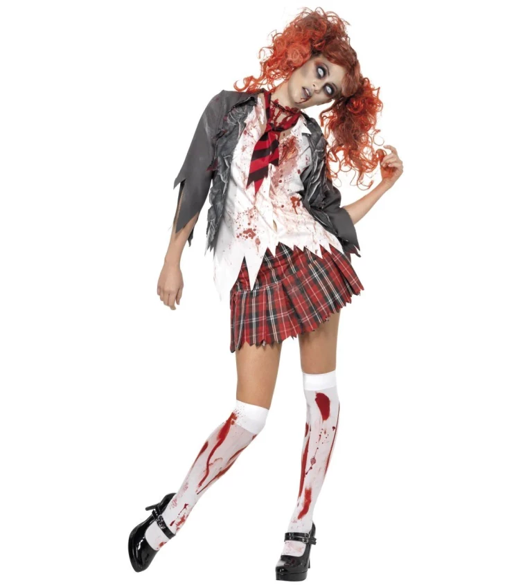 Kostým "Zombie školačka"