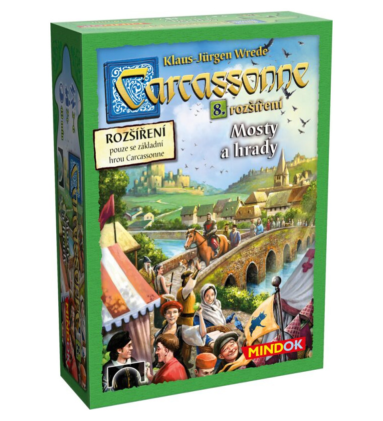 Rozšíření - Carcassonne,  mosty a hrady