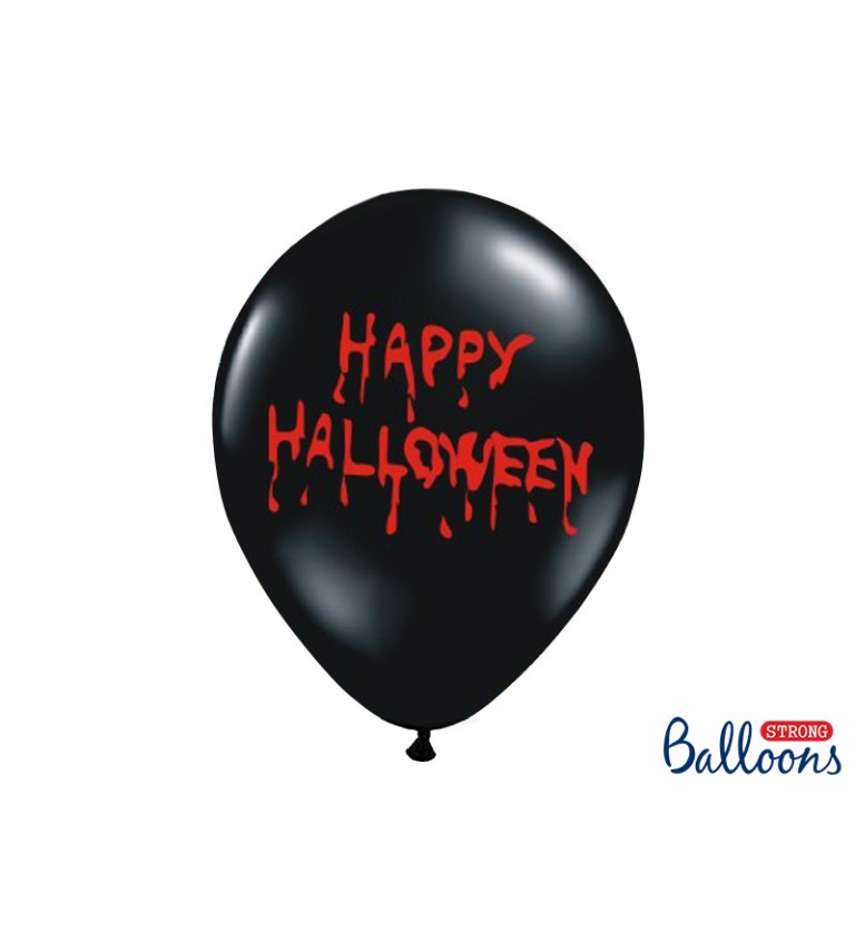 Balónky Halloween - černé