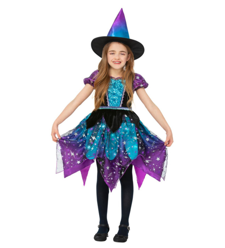Dětský kostým - čarodějka S