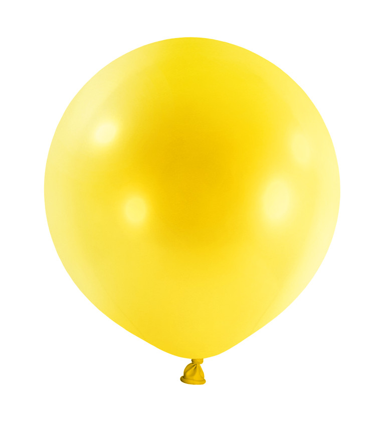 Latexové balónky - 60 cm - žluté