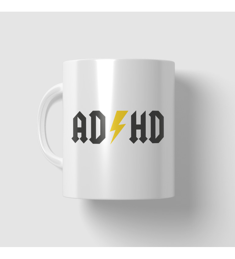 Hrnek s nápisem - ADHD