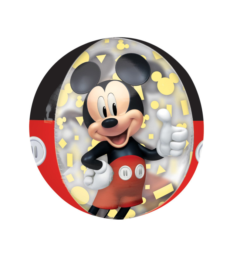 Mickey kulatý balónek