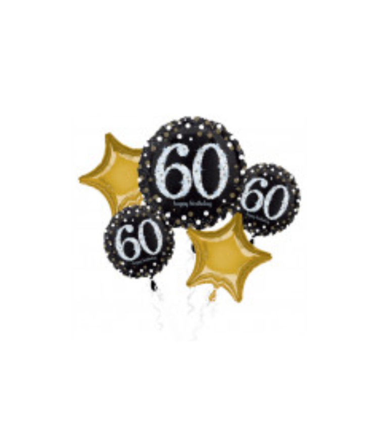 60 let - Sada balónků