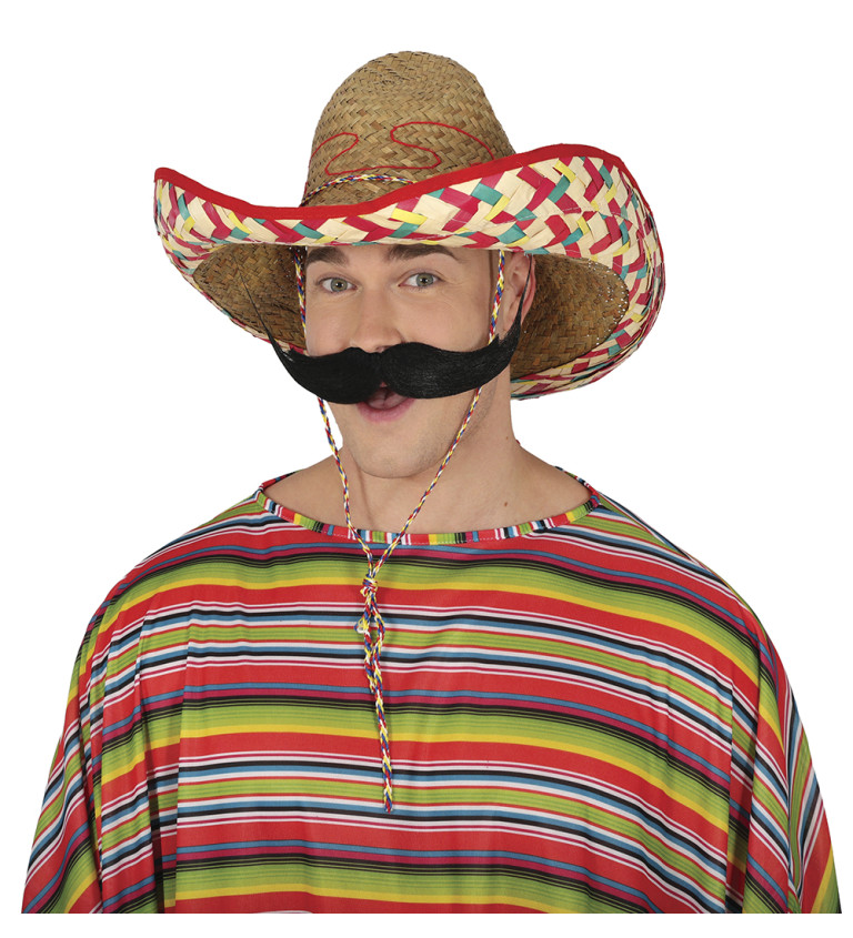 Mexický klobouk-slaměný