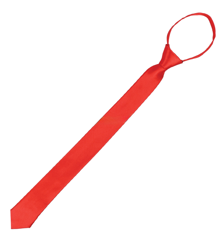 Pánská červená kravata