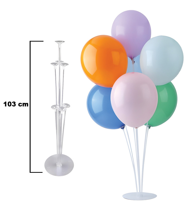 Stojan na balónky - 103 cm