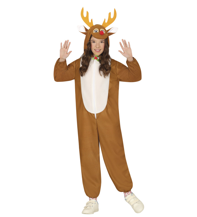 Dětský vánoční kostým – Sobí overal