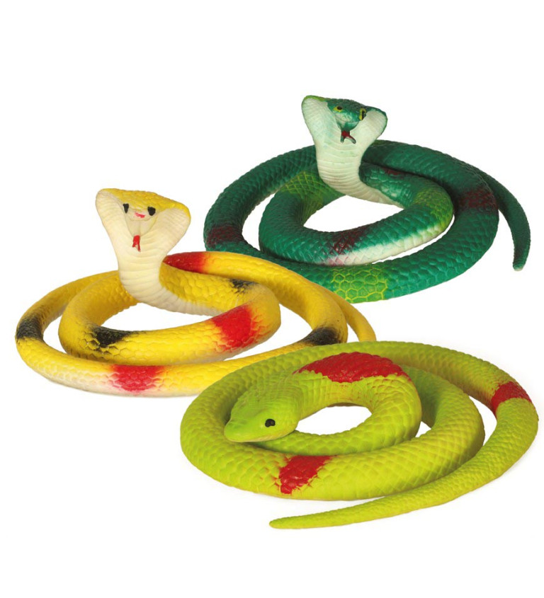 Gumový had – strašidelný efekt