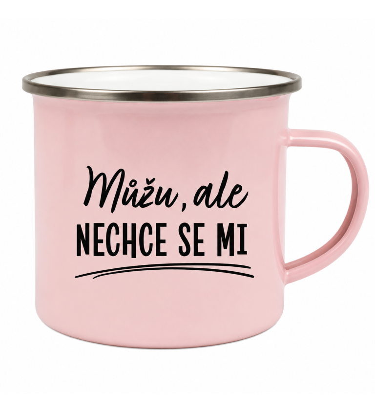 Plecháček růžový Můžu ale nechce se mi