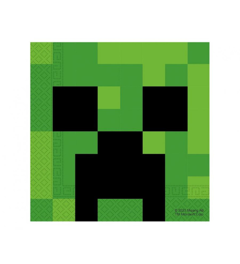 Papírové ubrousky: Minecraft