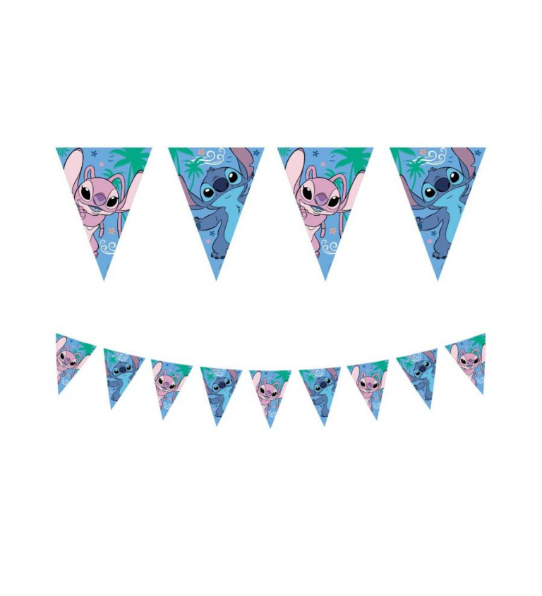 Stitch & Angel girlanda