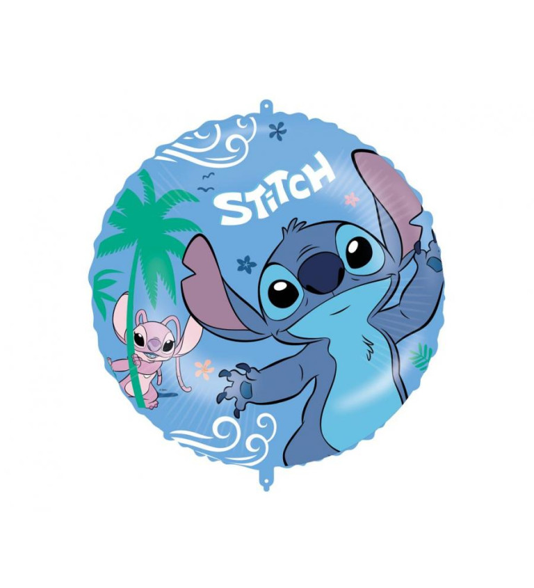Fóliový balónek Stitch & Angel Disney
