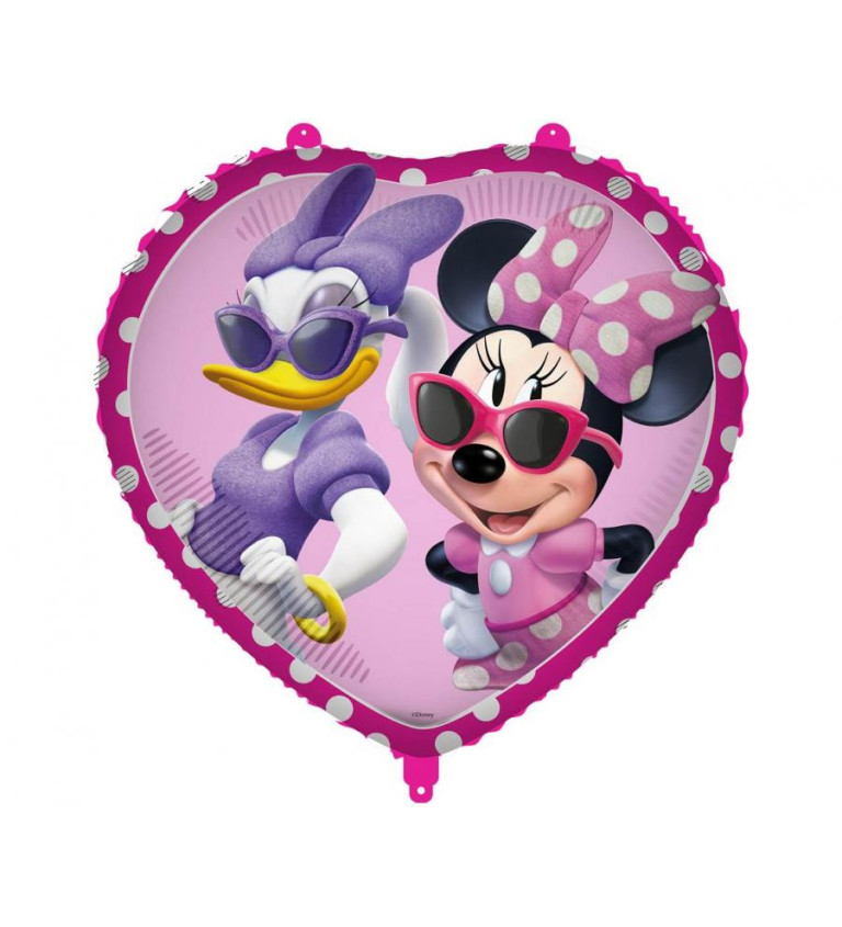 Minnie srdce – fóliový balónek Disney 45 cm