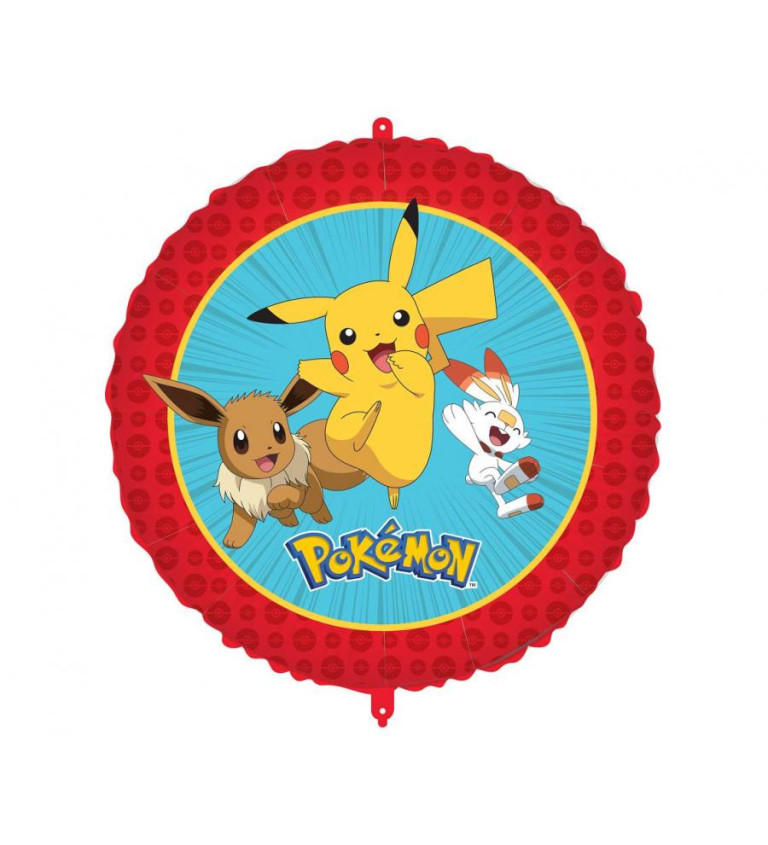Fóliový balónek Pokémon