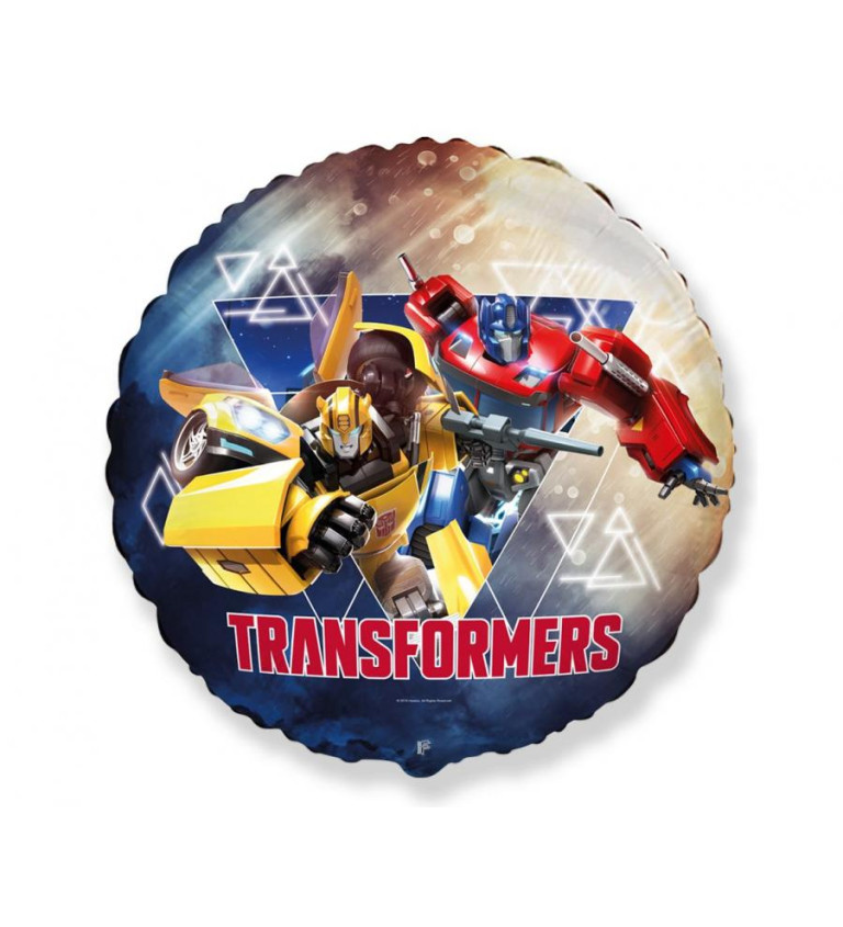 Transformers balónek – Optimus Prime & Bumblebee