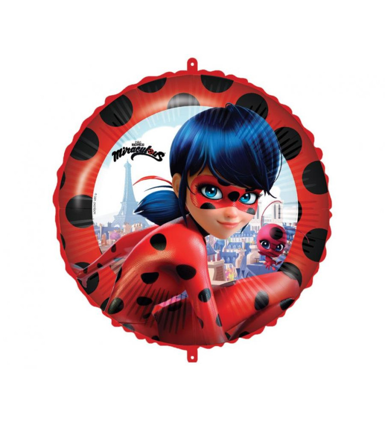 Fóliový balónek: Miraculous Ladybug